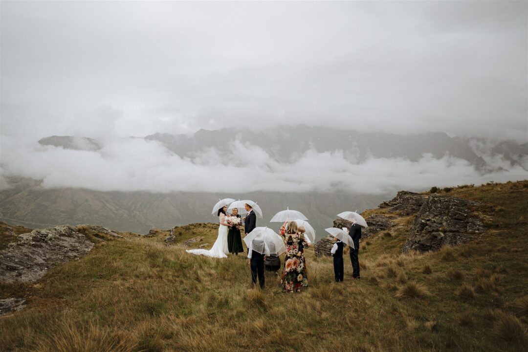 what to do if it rains on your Queenstown Wedding day