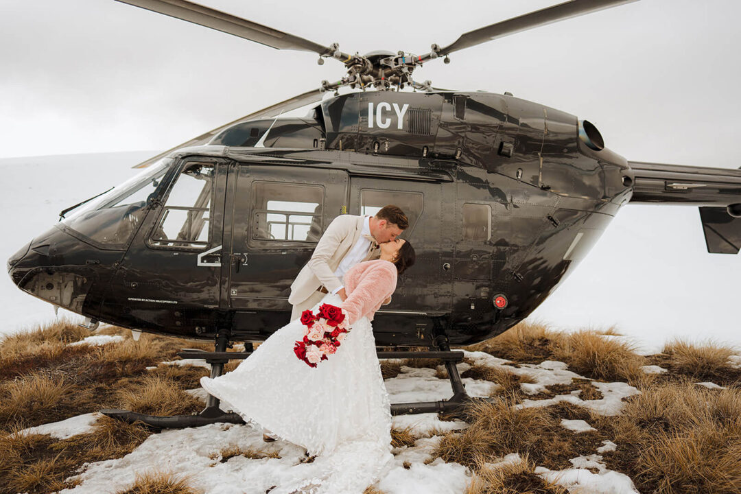 Helicopter Wedding